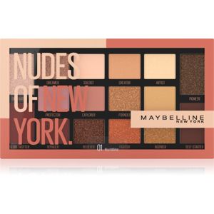 Maybelline Nudes Of New York paletka očních stínů