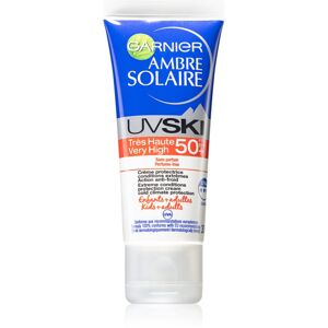 Garnier Ambre Solaire UV Ski ochranný krém na obličej pro děti SPF 50+ 30 ml