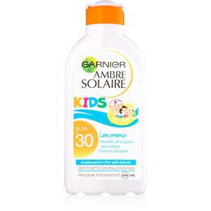 Garnier Ambre Solaire Kids opalovací mléko pro dětskou pokožku SPF 30 200 ml