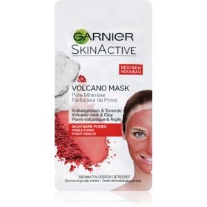 Garnier Skin Active hřejivá pleťová maska se sopečnými minerály a jílem stahující póry 8 ml