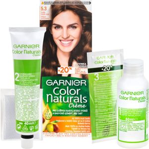 Garnier Color Naturals Creme barva na vlasy odstín 5.3 Natural Light Golden Brown