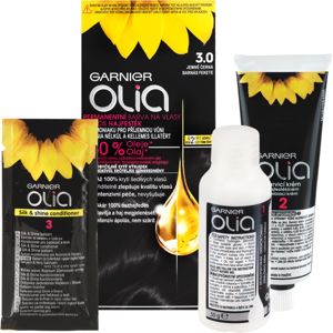 Garnier Olia barva na vlasy odstín Soft Black