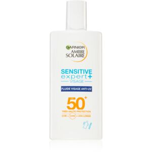 Garnier Ambre Solaire Sensitive Expert+ opalovací fluid na obličej SPF 50+ 40 ml