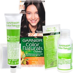 Garnier Color Naturals Creme barva na vlasy odstín 4.12 Icy Brown 1 ks