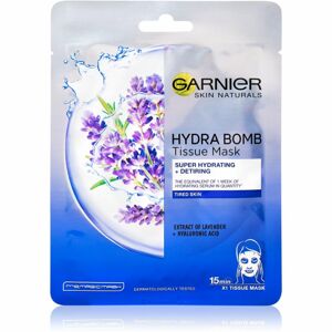 Garnier Hydra Bomb plátýnková maska s vysoce hydratačním a vyživujícím účinkem 28 g