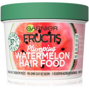 Garnier Fructis Watermelon Hair Food maska pro jemné a zplihlé vlasy 390 ml