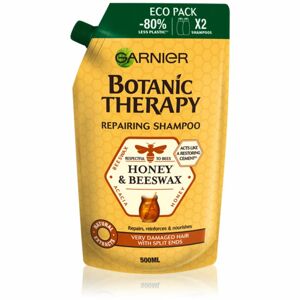 Garnier Botanic Therapy Honey & Propolis obnovující šampon pro poškozené vlasy náhradní náplň 500 ml