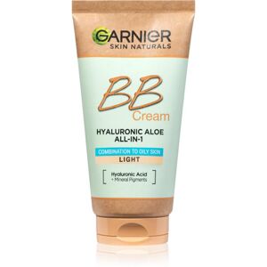 Garnier Hyaluronic Aloe All-in-1 BB Cream BB krém pro mastnou a smíšenou pleť odstín Light Skin 40 ml