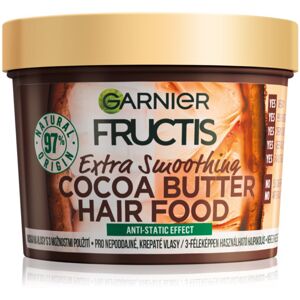 Garnier Fructis Cocoa Butter Hair Food vyživující maska na vlasy s kakaovým máslem 390 ml