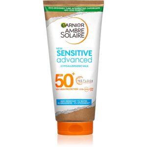 Garnier Ambre Solaire Sensitive Advanced opalovací mléko pro citlivou pokožku SPF 50+ 175 ml