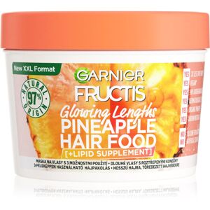 Garnier Fructis Pineapple Hair Food Maska pro dlouhé vlasy s roztřepenými konečky 400 ml