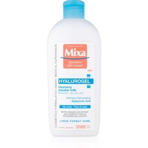 MIXA Hyalurogel čisticí pleťové mléko pro suchou až velmi suchou pleť