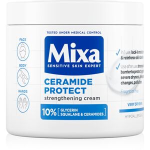 MIXA Ceramide Protect regenerační tělový krém pro citlivou pokožku 400 ml