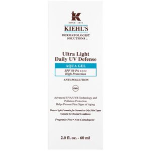 Kiehl's Dermatologist Solutions Ultra Light Daily UV Defense Aqua Gel SPF 50 PA++++ ultra lehký ochranný fluid pro všechny typy pleti včetně citlivé S