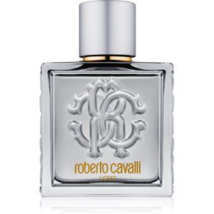 Roberto Cavalli Uomo Silver Essence toaletní voda pro muže 100 ml