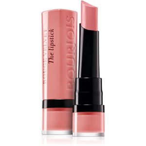 Bourjois Rouge Velvet The Lipstick matná rtěnka odstín 02 Flaming’ Rose 2,4 g