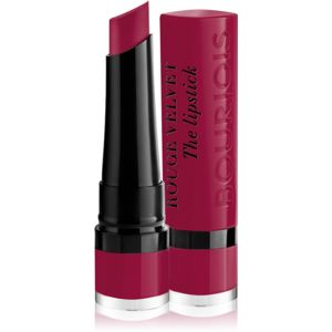 Bourjois Rouge Velvet The Lipstick matná rtěnka odstín 10 Magni-Fig 2,4 g