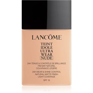 Lancôme Teint Idole Ultra Wear Nude lehký matující make-up odstín 011 Beige Cristallin 40 ml