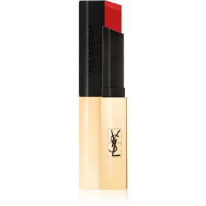 Yves Saint Laurent Rouge Pur Couture The Slim tenká matující rtěnka s koženým efektem odstín 28 True Chili 2,2 g
