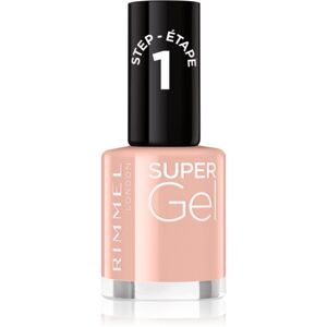 Rimmel Super Gel gelový lak na nehty bez užití UV/LED lampy odstín 008 Girl Group Blush 12 ml