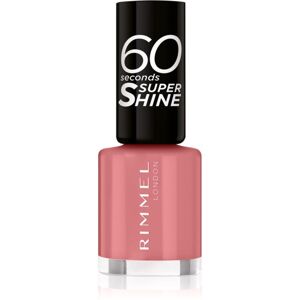 Rimmel 60 Seconds Super Shine lak na nehty odstín 235 Preppy In Pink 8 ml
