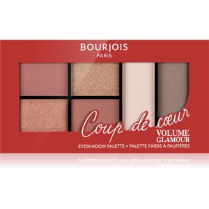 Bourjois Volume Glamour paleta očních stínů odstín 001 Coup De Coeur 8,4 g