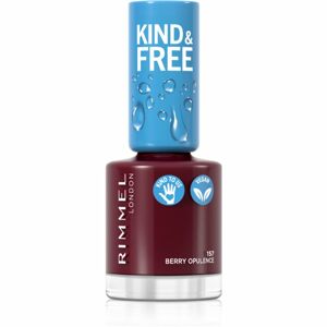 Rimmel Kind & Free lak na nehty odstín 157 Berry Opulence 8 ml