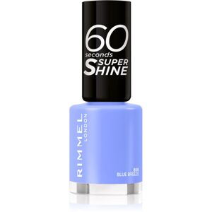 Rimmel 60 Seconds Super Shine lak na nehty odstín 856 Blue Breeze 8 ml
