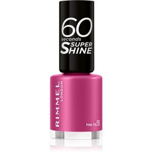 Rimmel 60 Seconds Super Shine lak na nehty odstín 321 Pink Fields 8 ml