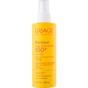 Uriage Bariésun sprej na opalování bez parfemace SPF 50+ 200 ml