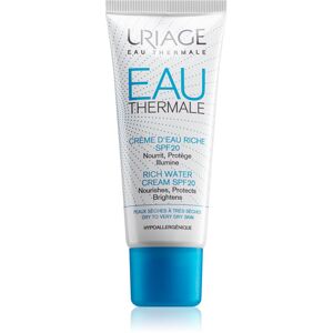 Uriage Eau Thermale Rich Water Cream SPF 20 vyživující krém SPF 20 40 ml