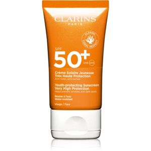 Clarins Sun Care Youth-Protecting Sunscreen opalovací krém na obličej SPF 50+ 50 ml
