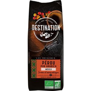 Destination Bio mletá káva Peru 250 g