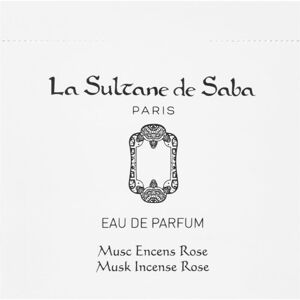 La Sultane de Saba Voyage sur la Route du Taj Palace Musc Encens Rose parfémovaná voda pro ženy 0,5 ml