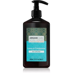 Arganicare Argan Oil & Shea Butter Leave-In Conditioner bezoplachový kondicionér pro kudrnaté vlasy 400 ml