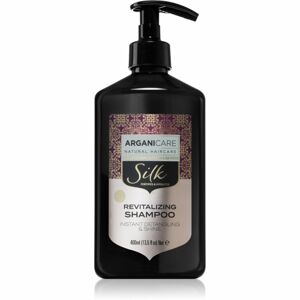 Arganicare Silk Protein revitalizační šampon pro rozzáření mdlých vlasů 400 ml