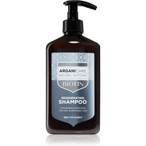 Arganicare Biotin Regenerating Shampoo šampon pro jemné vlasy s biotinem 400 ml