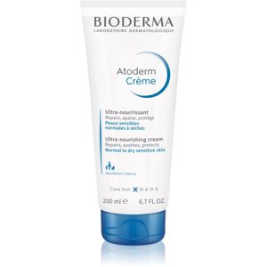 Bioderma Atoderm Cream vyživující tělový krém pro normální až suchou citlivou pokožku bez parfemace Tube 200 ml