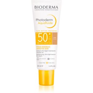 Bioderma Photoderm Aquafluid ochranný tónovaný fluid na obličej SPF 50+ odstín Golden 40 ml