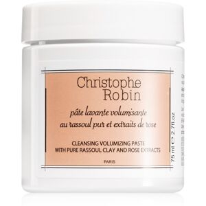 Christophe Robin Cleansing Volumizing Paste with Rose Extract exfoliační šampon pro bohatý objem 75 ml