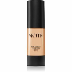 Note Cosmetique Detox and Protect Foundation tekutý make-up s matným finišem 02 Natural Beige 30 ml