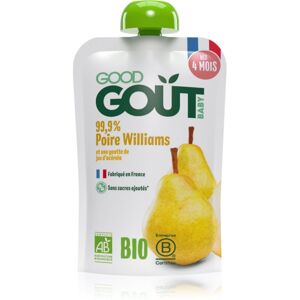 Good Gout BIO Williams Pear ovocný příkrm hruška Williams 120 g
