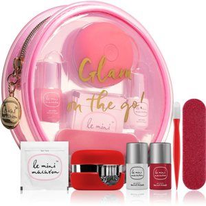 Le Mini Macaron Le Mini Travel Kit kosmetická sada XIV. (na nehty) pro ženy