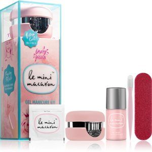 Le Mini Macaron Gel Manicure Kit Fairy Floss kosmetická sada VIII. (na nehty) pro ženy