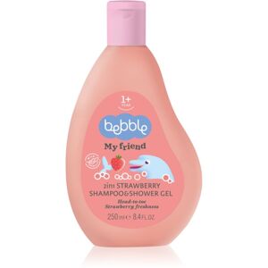 Bebble Strawberry Shampoo & Shower Gel šampon a sprchový gel 2 v 1 pro děti 250 ml