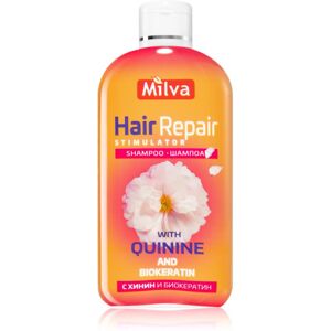 Milva Quinine Hair Repair stimulující šampon pro jemné a poškozené vlasy 200 ml