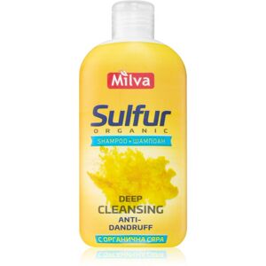 Milva Sulfur hloubkově čisticí šampon proti lupům 200 ml