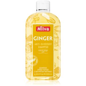 Milva Ginger šampon proti lupům pro mastnou a podrážděnou pokožku hlavy 200 ml