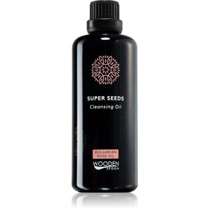WoodenSpoon Super Seeds čisticí a odličovací olej pro normální až mastnou pleť 100 ml