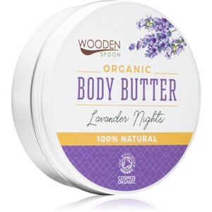 WoodenSpoon Organic Lavender Nights tělové máslo s levandulí 100 ml